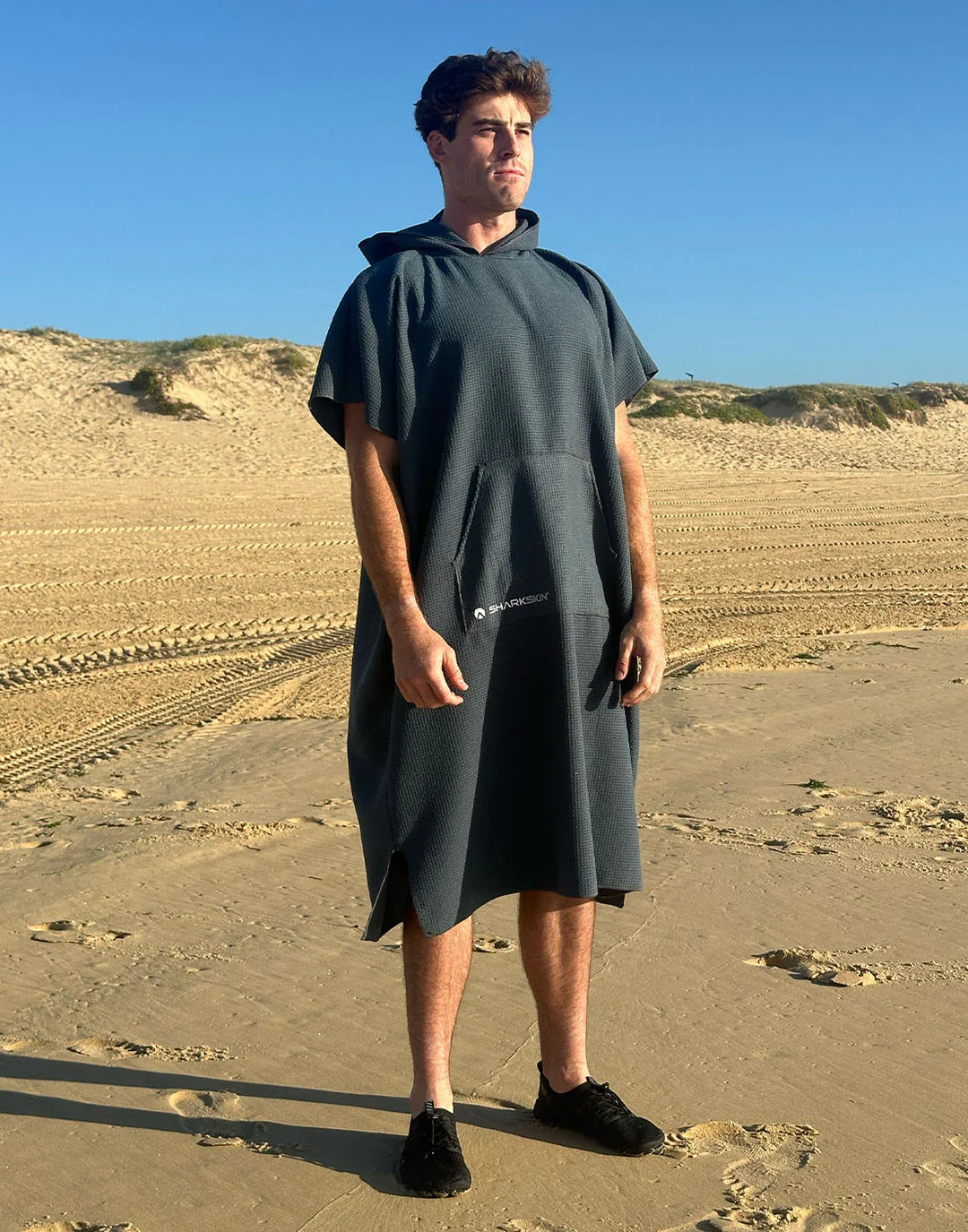 SAND FREE HOODED TOWEL - UNISEX