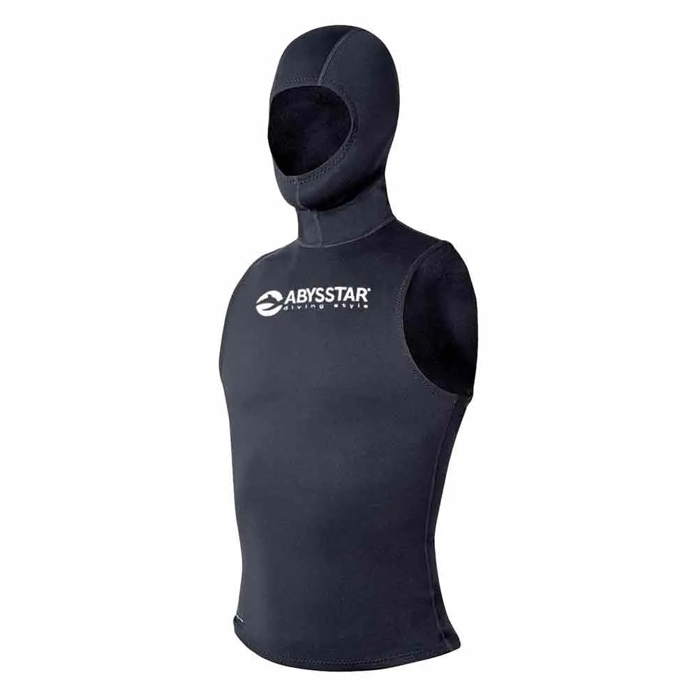 Abysstar Logo hooded thermal vest 2 mm