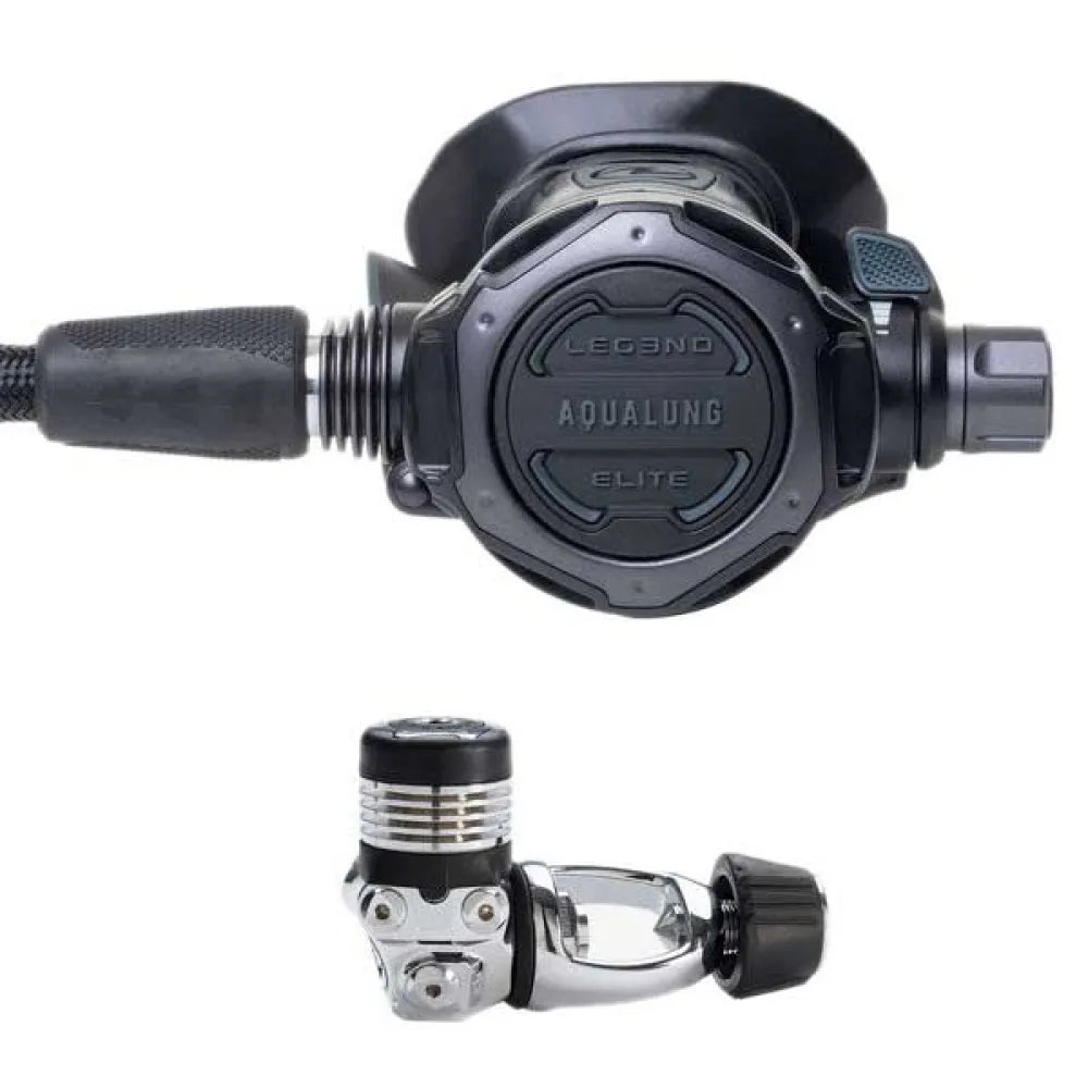 Aqualung Leg3Nd Elite Black Edition INT diving regulator set
