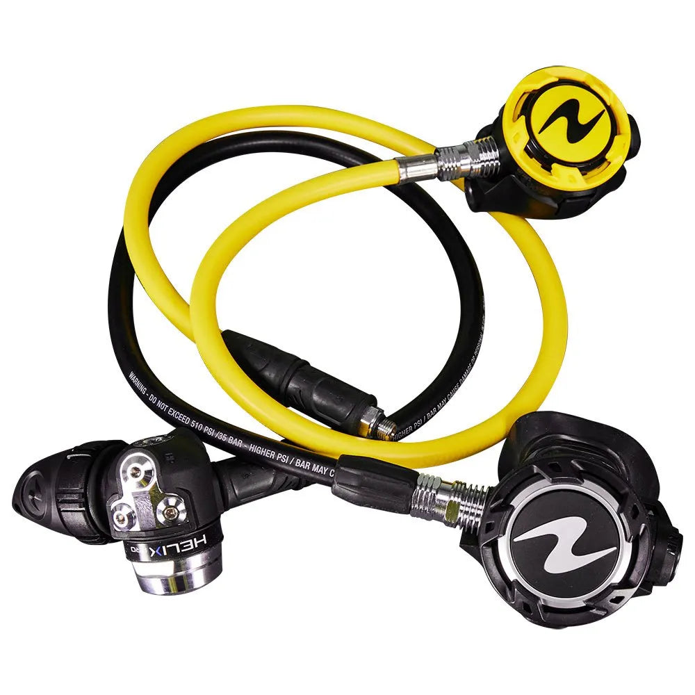 Aqualung Pk Helix Pro Din Octopus diving regulator set