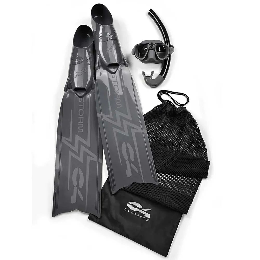 C4 Storm+Martian+Mistral Soft+Mesh Bag spearfishing set
