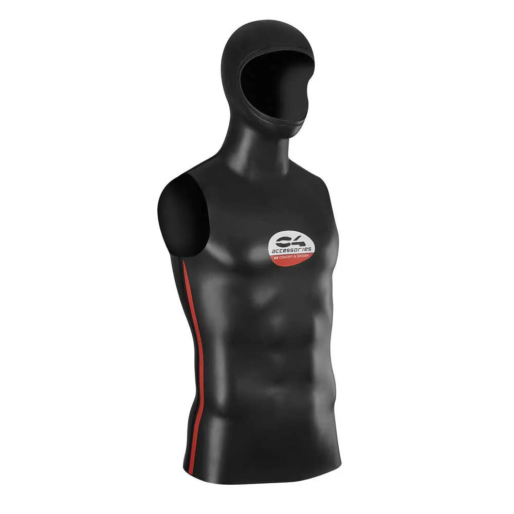 C4 Ultra Stretch 2 mm hooded thermal vest