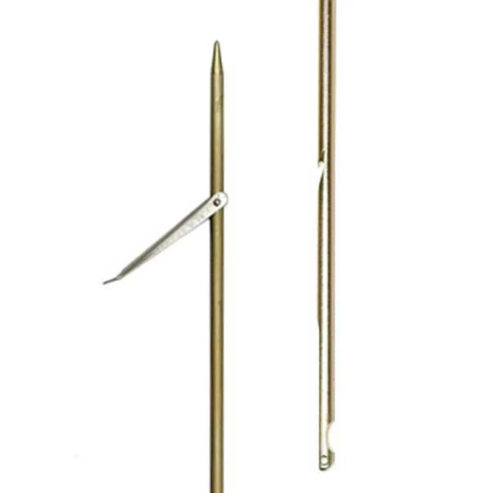 Picasso Gold Spring Steel Round Notch Fin 6.5 mm single flopper spearshaft