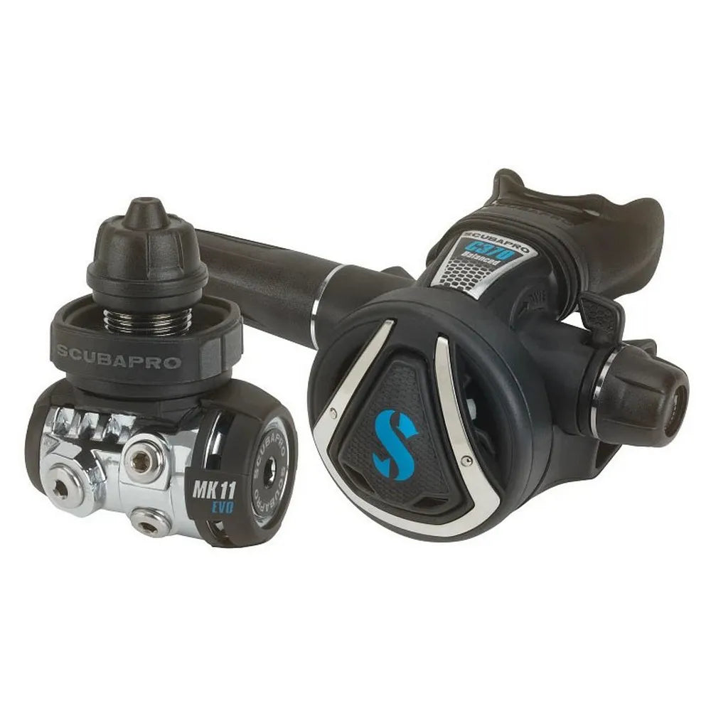 Scubapro MK11 Evo C370 DIN diving regulator set