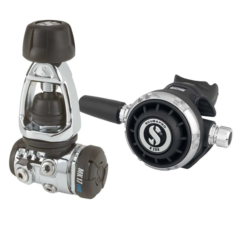 Scubapro MK17 Evo2 INT G260 diving regulator set
