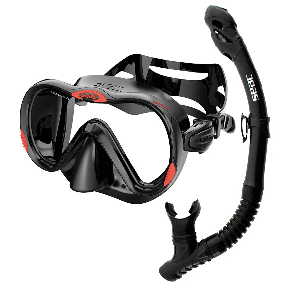 SEAC Boss Dry snorkeling set