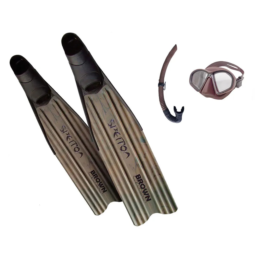 Spetton Camo Flex freediving fins