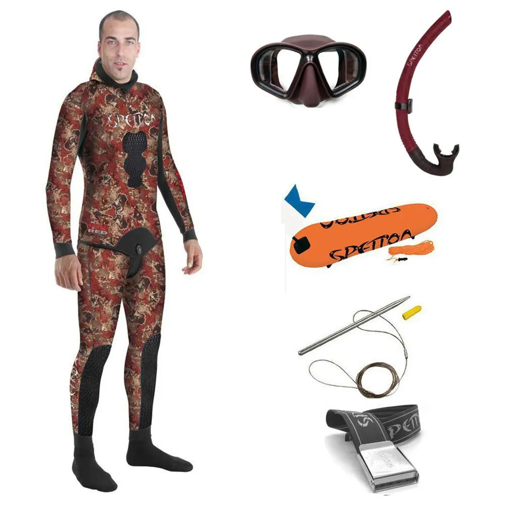 Spetton PEBR3 Pack Fire Elite 3 mm diving wetsuit